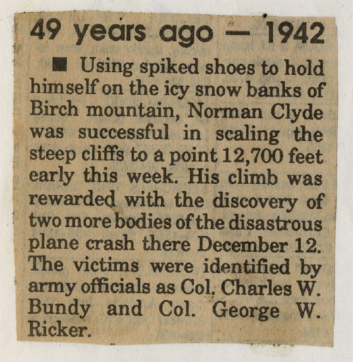 norman clyde